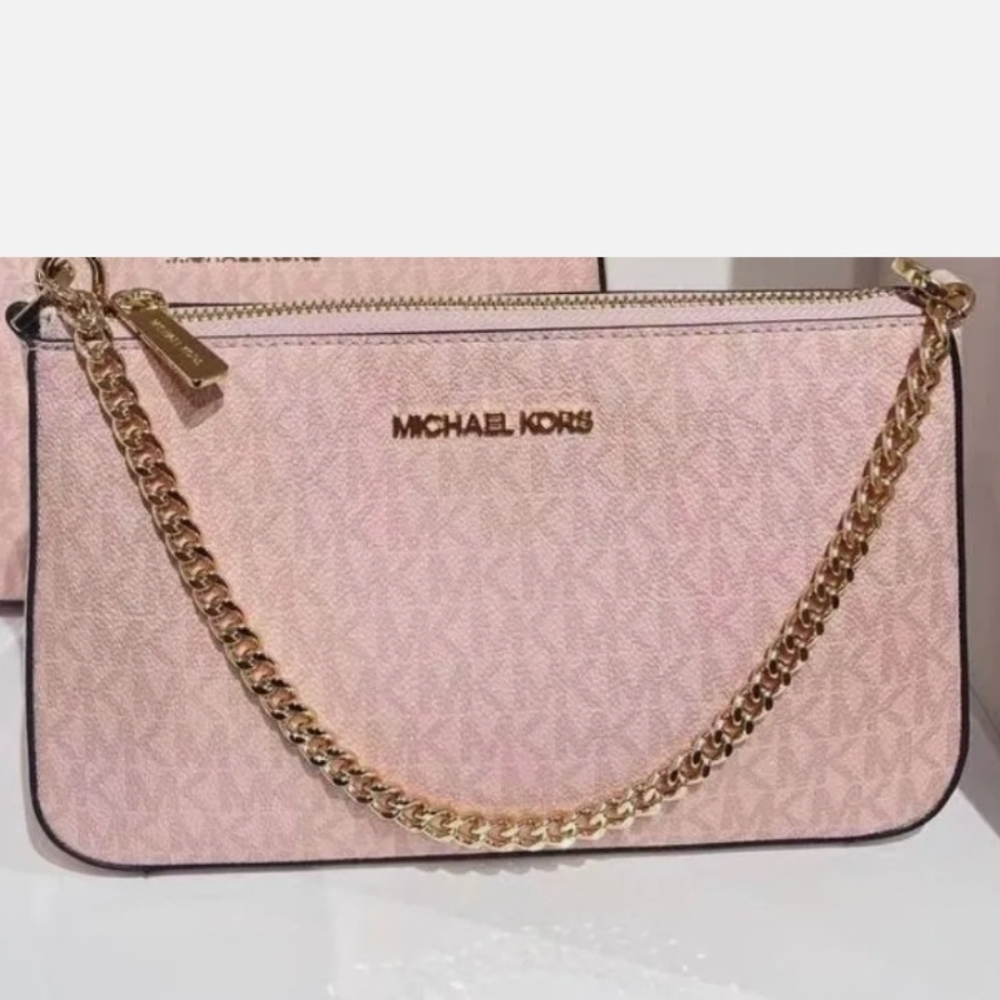 Michael kors Jet Set Travel Medium Zip Pouchette Crossbody Bag